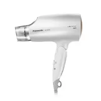 松下(Panasonic)电吹风机家用纳诺怡纳米水离子大功率1800W速干吹风筒恒温护发可折叠电风吹 白色