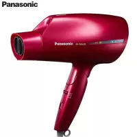 松下(Panasonic)电吹风机家用纳米水离子纳诺怡大功率 冷热风交替恒温护发折叠便携吹风筒电风吹 红色