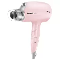 松下(Panasonic)纳米水离子恒温女电吹风机家用大功率折叠便携冷热吹风筒男纳诺怡升级款 粉色1800W