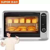 苏泊尔(SUPOR)家用多功能电烤箱 35升大容量 烤箱家用易操作 35L 电子屏显 独立控温