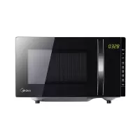 Midea/美的蒸烤箱一体家用平板小型全自动平板智能微波炉 黑色