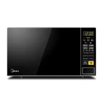Midea/美的变频微波炉蒸烤箱一体机家用智能小型平板光波 黑色 转盘加热 电脑式