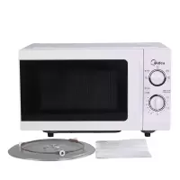 Midea/美的 微波炉家用机械转盘式特价 21L