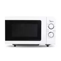 正品Midea/美的微波炉家用智能21L平板式转盘全自动 白色
