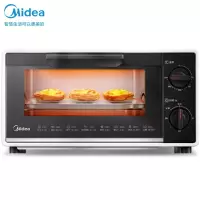美的(Midea) 家用多功能迷你小烤箱 10升家用容量 入门款10L 简约百搭|一机多能