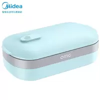美的 Midea 家用蒸烤箱智能家电多功能蒸烤一体30L 瀑流锁鲜蒸热风烘烤餐具蒸烤料理炉 [电热饭盒]便携式免注水