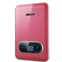 四季沐歌(MICOE)即热式电热水器 四挡变频8500W 智能恒温 淋浴免储水洗澡 紫玫红