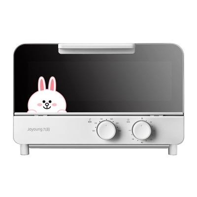 九阳line布朗熊电烤箱家用烘焙小型多功能全自动一人食烤蛋糕 白色