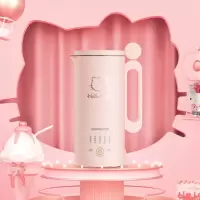 九阳hellokitty破壁机家用新款加热全自动小型迷你1一2单人豆浆机 hello kitty联名款