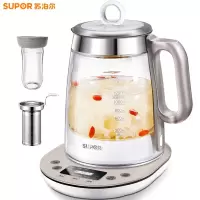 苏泊尔（SUPOR）养生壶 燕窝壶多功能加厚玻璃煮茶器 1.5L 电水壶花茶壶煮茶壶