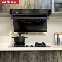 华帝(VATTI)油烟机 侧吸式抽油烟机家用吸油烟机 21立方大吸力 智能挥手即开 高频自动清洗 135+4.5kw大火