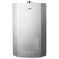华帝零冷水天然气热水器回水家用i12047-16L壁挂炉头恒温热循环 灰色16L 天然气