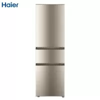 Haier/海尔冰箱三门 家用大容量电冰箱风冷无霜/直冷小型007软冷冻冰箱节能省电 218升三门直冷冰箱软冷冻