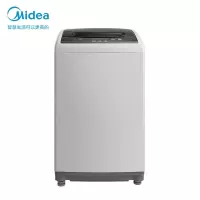 美的(Midea)波轮洗衣机全自动 5.5公斤 迷你洗衣机 一键桶自洁 品质电机 不锈钢内桶 5.5KG品质波轮[小身