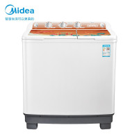 美的（Midea）洗衣机半自动 8公斤双桶双缸 强力洗涤 12公斤双桶【全新升级玻璃盖板】