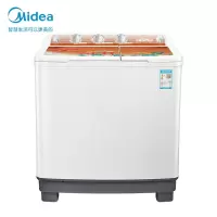 美的（Midea）洗衣机半自动 8公斤双桶双缸 强力洗涤 12公斤双桶【全新升级玻璃盖板】