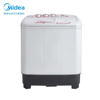 美的(Midea)洗衣机半自动 8公斤双桶双缸 强力洗涤 8公斤双桶[双桶洗衣机]