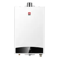 樱花(SAKURA)燃气热水器煤气强排式恒温热水器家用变频降噪智能触控上门安装 [天然气]13升
