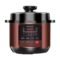 荣事达电压力锅多功能高压锅家用电饭煲智能压力锅4L5L6L正品质保 4升双胆-智能预约定时3-5人