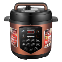 荣事达(Royalstar)电压力锅 商用大容量8L/12L智能预约电高压锅食堂饭店家用高压电饭煲 8L双胆+蒸片 升级