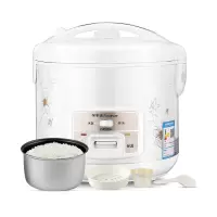 荣事达5l升电饭煲电饭锅家用正品大容量3-4-5-6-7-8-9人普通老式 白色5升