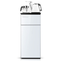 荣事达茶吧机家用饮水机桶装水立式冷热下置水桶全自动上水饮水器 白色水龙头款温热(常温+制热) 其他/other