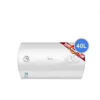 美的电热水器家用60升储水式速热50升小型卫生间即热洗澡 40 升 白色
