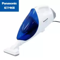 松下手提式吸尘器/机家用 迷你手持式强力小型桌面大功率 蓝色