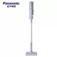 松下 (Panasonic) 无线手持吸尘器长续航100W大吸力家用吸尘器 太空银