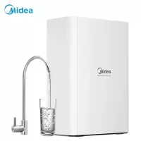 美的(Midea)净水器家用自来水过滤器净水机超滤直饮饮水机保留矿物质不插电零废水 禅意小白超滤机