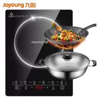九阳(Joyoung)电磁炉 电磁灶 一键爆炒2200W 家用火锅炉 大功率  九档火力 定时  [升级款]