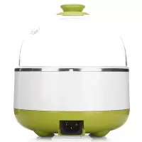 美的(Midea)煮蛋器 家用早餐机 多用电蒸锅 智能防干烧 草绿色3升