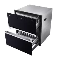 华帝(VATTI)100升大容量消毒柜家用 嵌入式消毒碗柜 家庭厨房餐具碗筷杯具 童锁 黑色100升