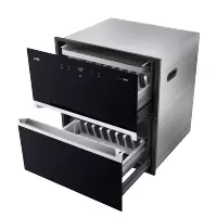 华帝消毒柜家用小型嵌入式厨房碗柜碗筷消毒烘干三抽消毒柜 100升三抽消毒柜