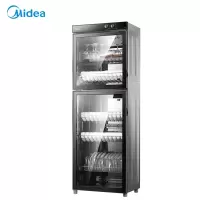 美的（Midea） 家用 立式 大容量商用保洁柜 300L厨房碗筷餐具碗柜 红外线中温 300L商用大容量双层保洁柜