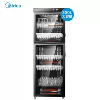 美的(Midea)商用保洁柜消毒柜家用立式柜厨房碗筷消毒碗柜大容量消毒 双门-300升