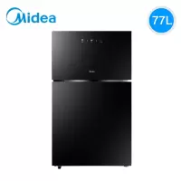 美的（Midea）消毒柜 二星级 家用小型立式商用台式厨房碗筷 碗柜 77L黑晶系列【二星消毒】