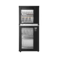 美的(Midea)立式消毒柜家用二星级消毒小型碗柜餐具碗橱柜餐具柜 100升 二星级消毒 消毒柜