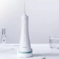 松下冲牙器便携式家用电动洗牙器水牙线洁牙器新品 白色