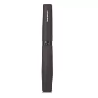松下(Panasonic)电动鼻毛修剪器 男士用刮剃修去鼻毛器剪刀女用自动干电池式修眉胡须造型脱毛器 黑色
