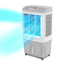美的(Midea)工业水冷空调扇冷风机制冷风扇加水冷气机单冷降温加湿大型可移动家用商用工厂车间餐厅 白色1