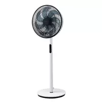 美的电风扇落地扇家用立式遥控节能省电 7叶大风宿舍卧室正品 黑色