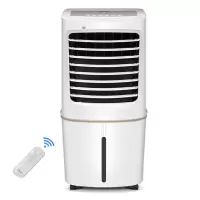 美的空调扇制冷家用商用冷风机客厅大风力水冷风扇宿舍移动小空调 灰色
