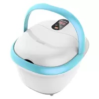 蓓慈i泡泡 足浴盆洗脚盆全自动加热泡脚盆恒温脚动按摩泡脚桶 天蓝色