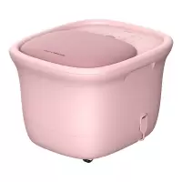 蓓慈泡脚桶足浴盆全自动洗脚盆电动按摩加热家用恒温吴昕同款 糖果粉