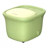 蓓慈足浴盆全自动洗脚盆电动按摩加热恒温家用吴昕同款高深泡脚桶 静谧绿