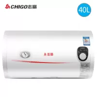 志高电热水器家用节能速热储水式小型卫生间淋浴洗澡器40L/5060升 白色