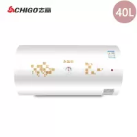 志高电热水器家用节能速热储水式小型卫生间淋浴洗澡器40L/5060升 白金四十升