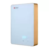 志高磁能电热水器小型即热式速热直热家用恒温变频水电分离无垢 纯白