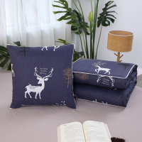 森朴抱枕两用被夏被多功能便携被汽车靠垫靠枕枕头被抱枕被空调被